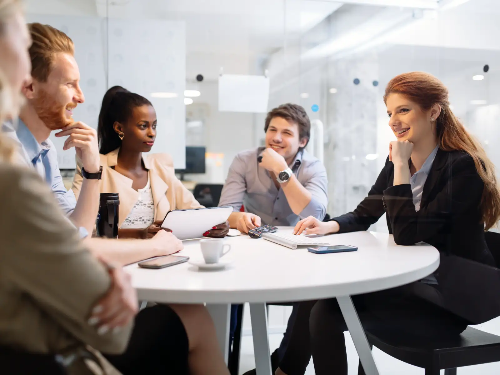 Our team planning the future vision